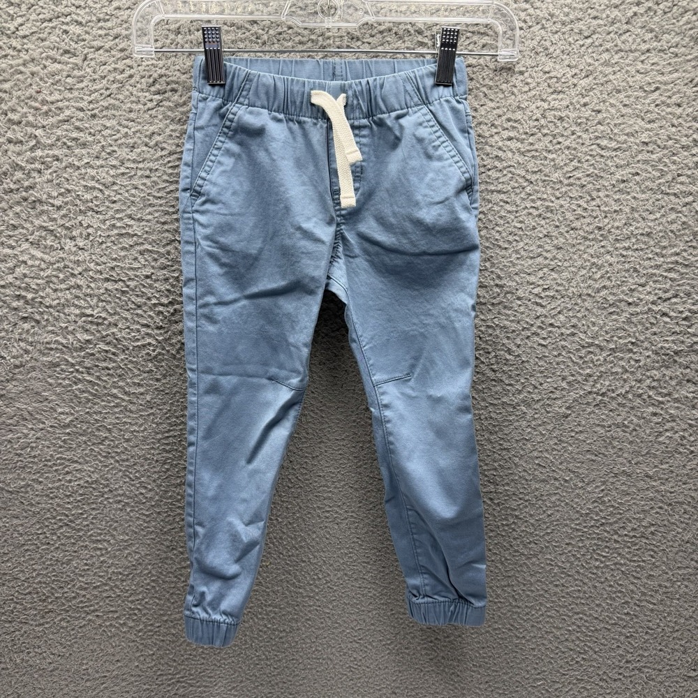 Cat & Jack Pants Toddler Boys Size 4T Blue Jogger Pants Toddler Size 4T